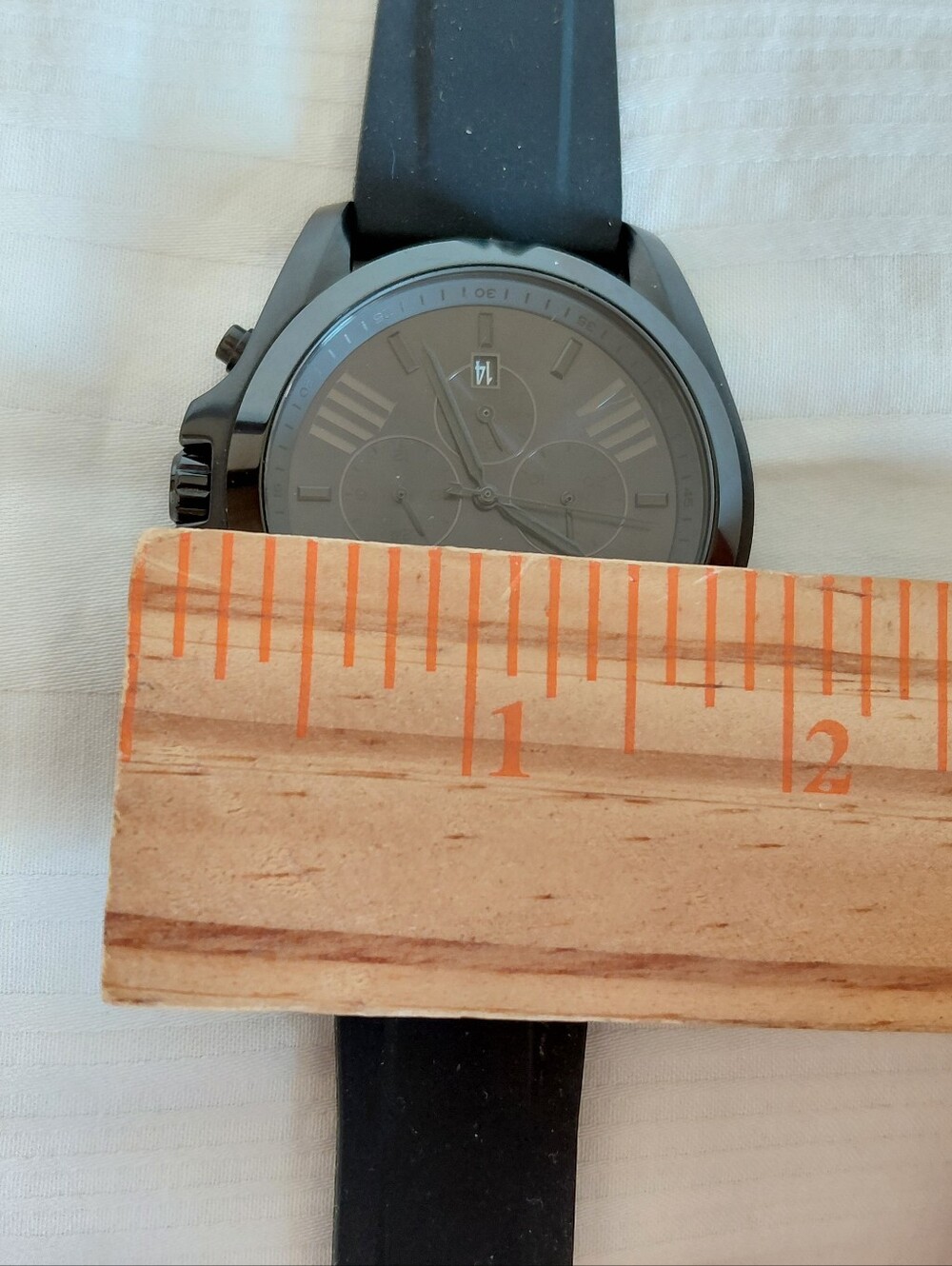 Michael Kors Black Bradshaw Watch - Picture 7 of 8